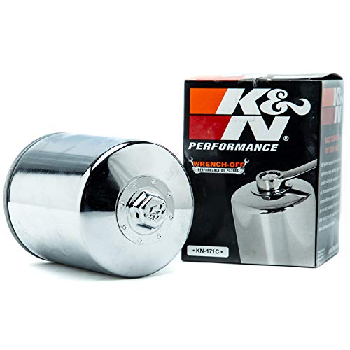 Red Line 90226 Big Twin 20w50 Power Pack Oil Package with K&N High Performance Oil Filter (Complete Kit, Chrome Filter) - Image 4