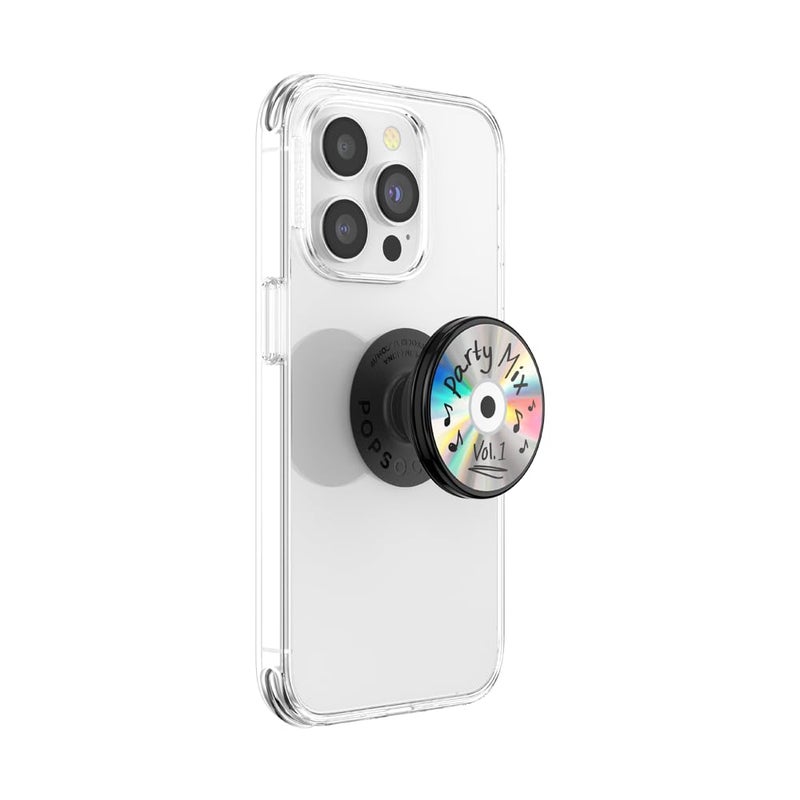 PopSockets Adhesive Phone Grip, Holder, Phone Stand, Spinner - Backspin Party Mix CD - Image 2