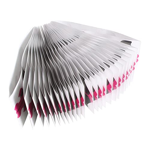 Yigo 100Pcs Nail Form Extension Sticker Self-Adhesive Nail Tips Guide, Gel Nail Stickers for Poly Gel/Extension/Acrylic Nail Molds Builder, Nail Art Equipment for Salon - Image 3