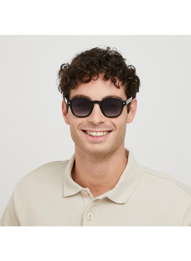 30Sundays HAMPTON Men's Sunglasses, Black/Blue - Image 4