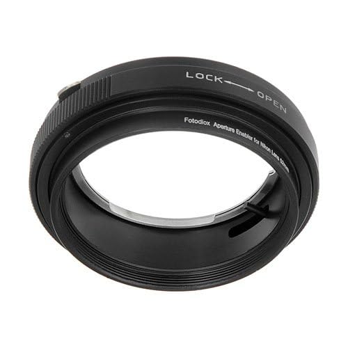 Fotodiox 77mm Macro Reverse Ring Filter Kit Compatible with 77mm Filter Thread Lenses to Nikon F-Mount Cameras - with UV Filter, Mechanical Aperture Control Adapter, and Cap - Image 3