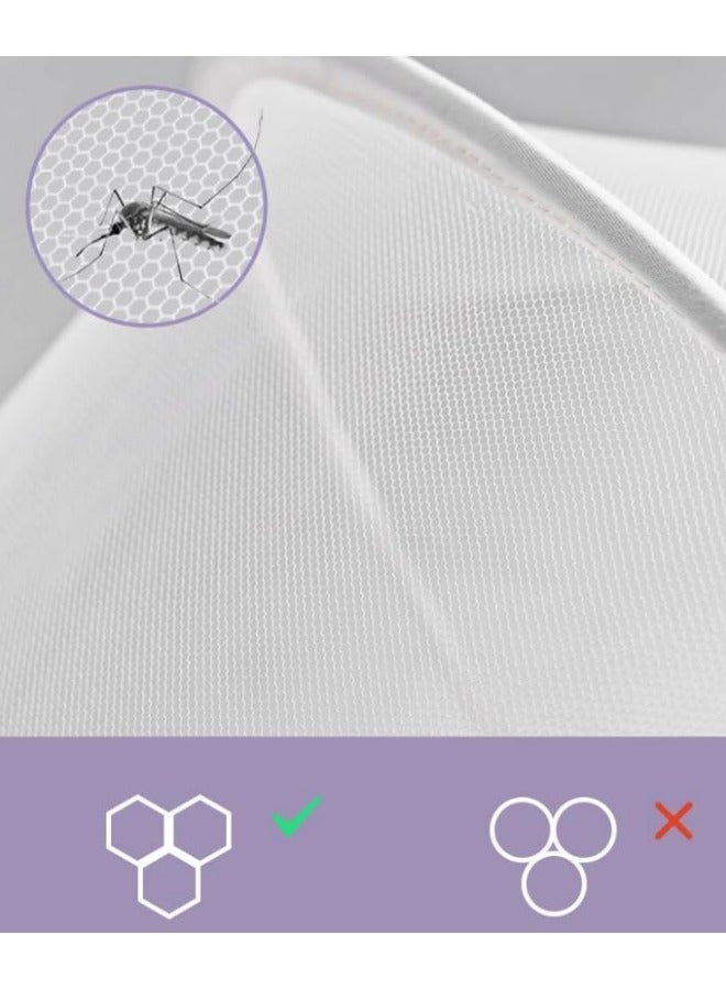 GGEROU Mosquito Net for Baby Lounger Bassinet - Image 4