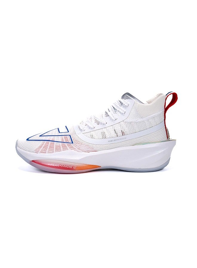 بيك Mens's Attitude 3.0 Pro Basketball Match Shoes, Surging Technology- White  - Image 1