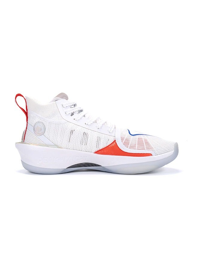 بيك Mens's Attitude 3.0 Pro Basketball Match Shoes, Surging Technology- White  - Image 2