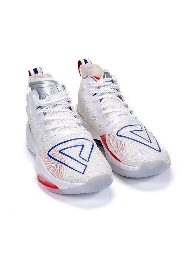 بيك Mens's Attitude 3.0 Pro Basketball Match Shoes, Surging Technology- White  - Image 4