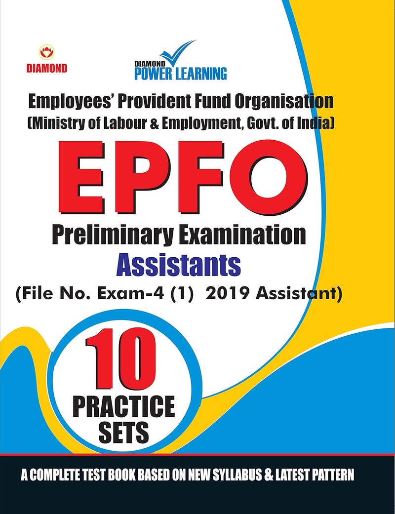 EPFO - Preliminary Examination - Assistant - 10 Practice Test Paper  - Image 1