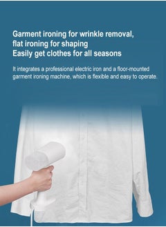 MIJIA Xiaomi Mijia Handheld Garment Steamer 1200W Smart Heating Steaming Hanging Machine Home and Travel Portable Mites Wrinkle Removal Ironing Machine  - Image 5