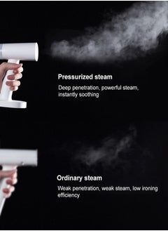 MIJIA Xiaomi Mijia Handheld Garment Steamer 1200W Smart Heating Steaming Hanging Machine Home and Travel Portable Mites Wrinkle Removal Ironing Machine  - Image 4