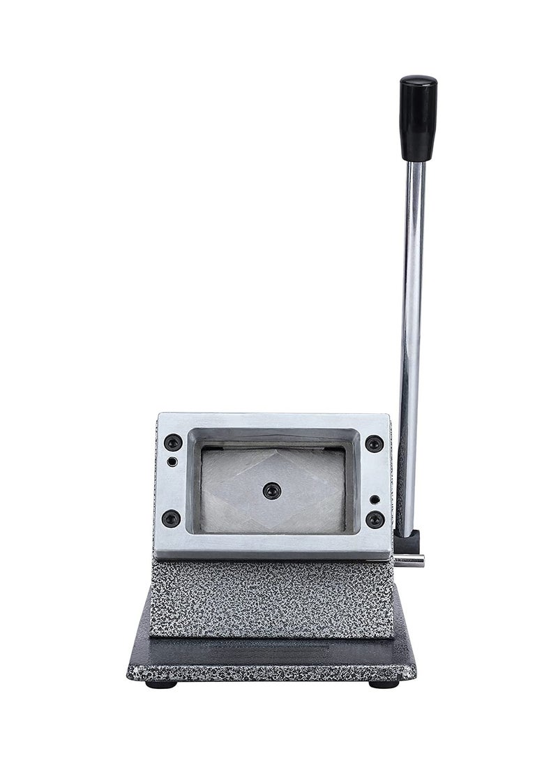 Verena Verena Heavy Duty PVC ID Card Die Cutter Full Metal Body Rounded Corners  - Image 1