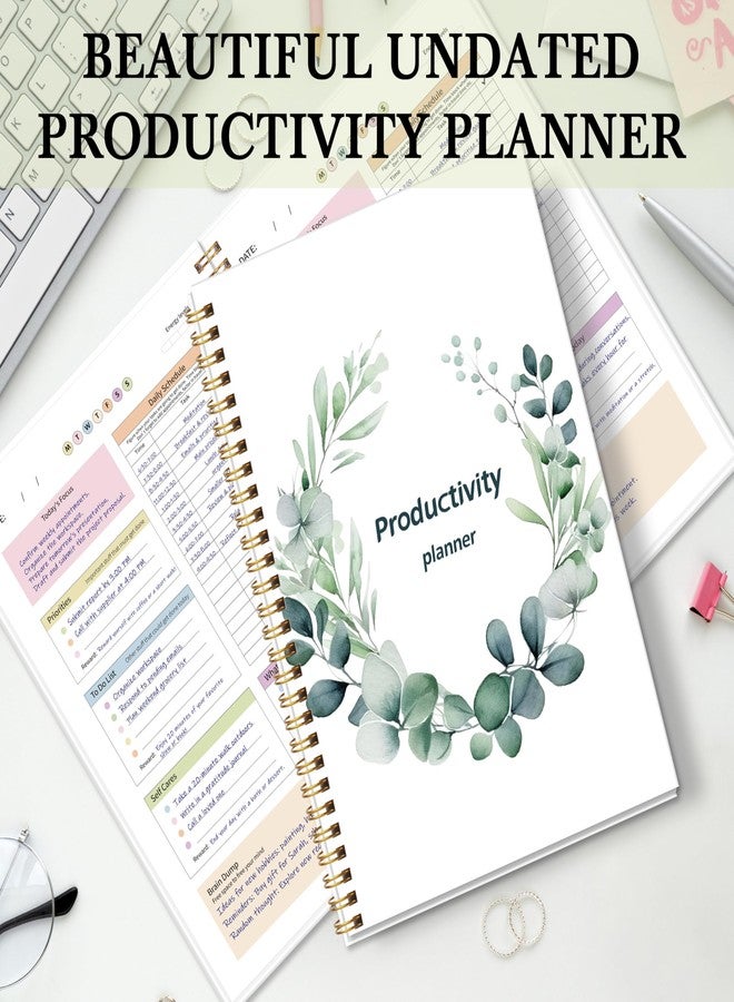 Kamoy ADHD Daily Planner with Hard Cover & Colorful Sheets Inside,Productivity Planner Task Management Organizer for Neurodivergent Adults Focused for Men & Women, 7" x 10" - Image 4