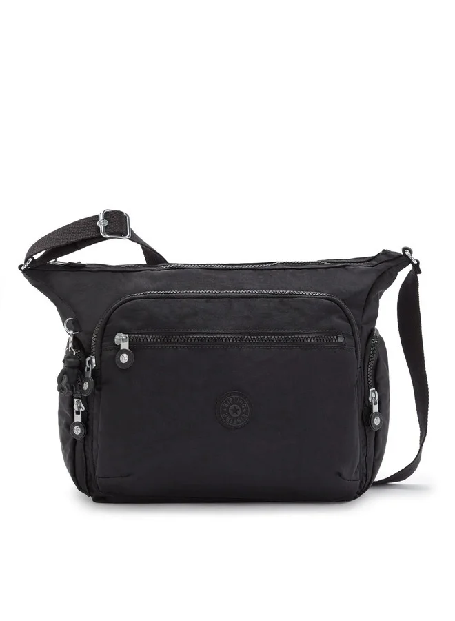 kipling Medium Crossbody Female Black Noir Gabbie