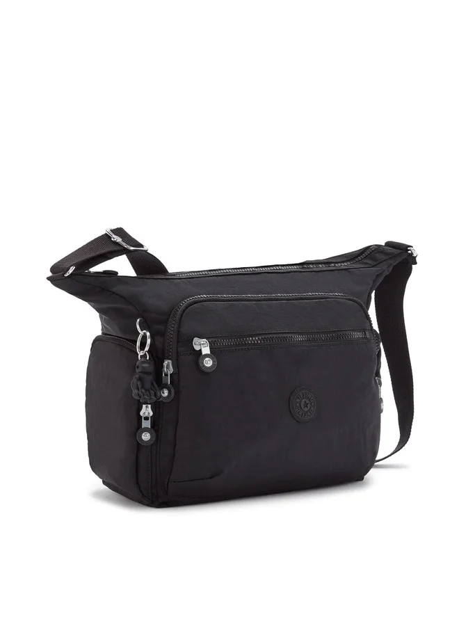 kipling Medium Crossbody Female Black Noir Gabbie