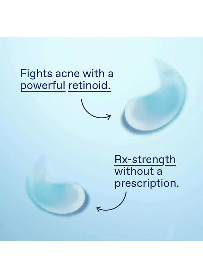 Differin Acne Treatment Gel, 90 Day Supply, Retinoid Treatment for Face with 0.1% Adapalene, Gentle Skin Care for Acne Prone Sensitive Skin, 45g Pump - Image 2