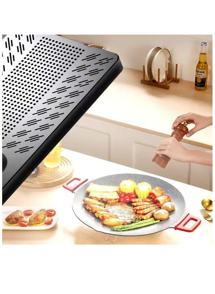 ماركة غير محددة - رينج لايت RL-24 LED ناعمة 88 واط – تعديل السطوع ودرجة الحرارة (2800K-6500K) مع جهاز تحكم عن بُعد وحامل معدني - Image 1