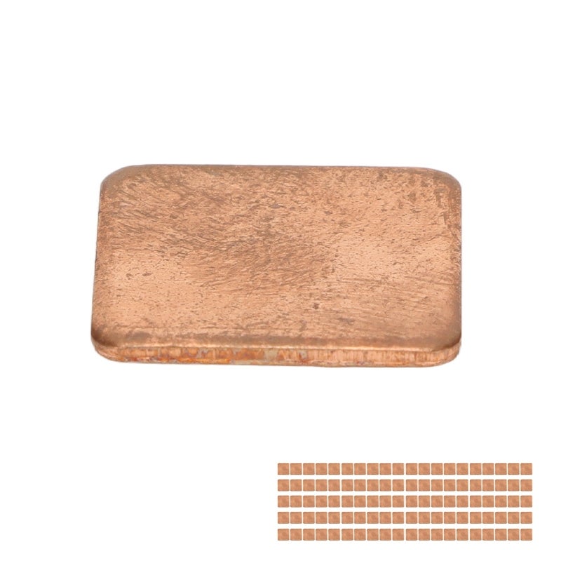 401W/mK Copper Heatsink Kit 15x15x0.3mm - Premium Copper Shim for Thermal Conductivity Improvement - Small Heatsink for Desktop Laptop Graphics Card CPU - Image 5