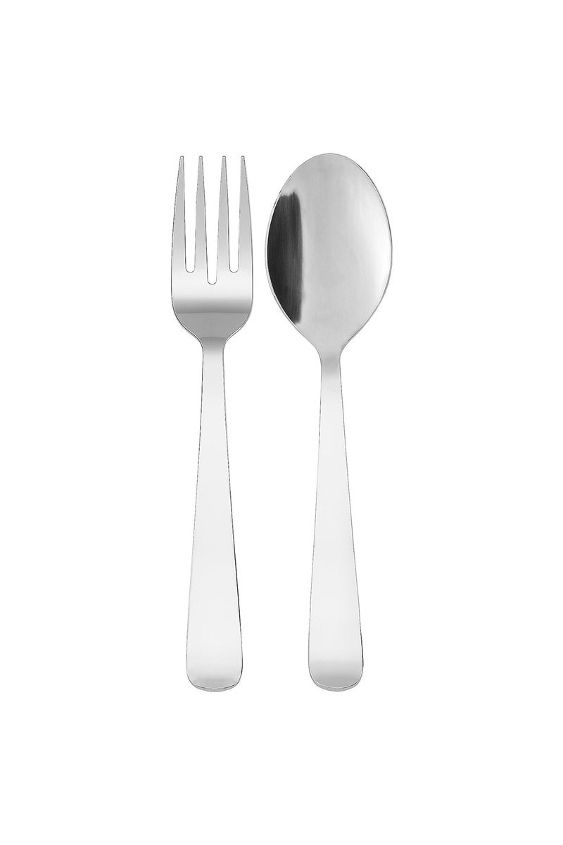 Dragon 2-piece Salad Servers Set, Stainless Steel, 22 Cm - Image 1