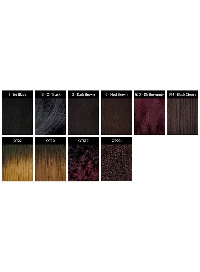 Freetress LOOSE DEEP SWOOP SIDE BANG (1B Off Black) - Freetress Equal Synthetic Drawstring Bang & Ponytail  - Image 2