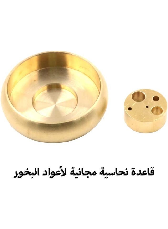 Bakhoor BoSidin Bakhoor – Cambodian Oud Incense Sticks 3mm with Copper Stick Holder – A72 Max - Image 3