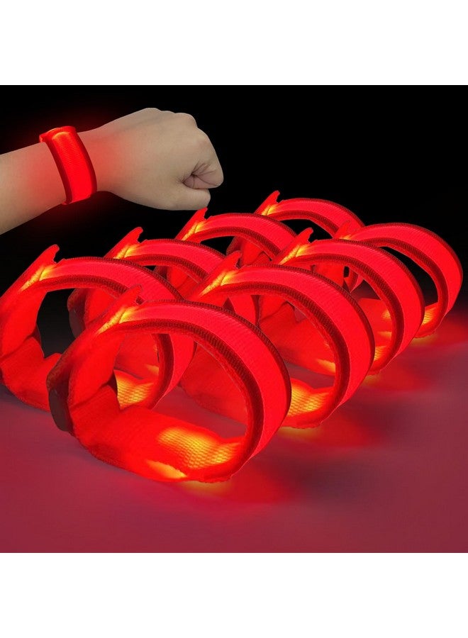M.best 8Pcs Led Light Up Bracelets Glow Flashing Wristbands Glow In The Dark Party Supplies For Wedding Raves Concert Campingsporting Events Party - Image 1