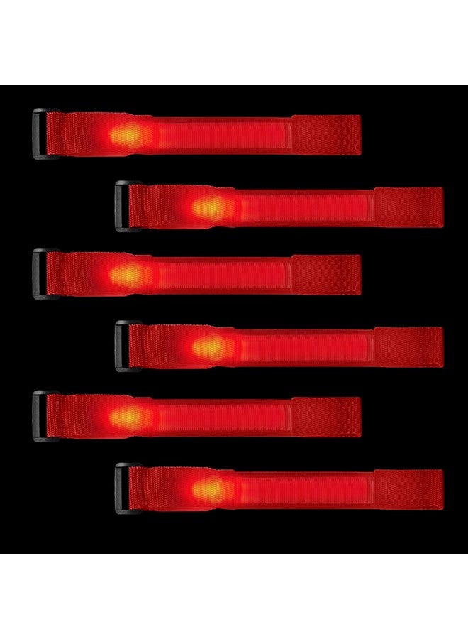 M.best 8Pcs Led Light Up Bracelets Glow Flashing Wristbands Glow In The Dark Party Supplies For Wedding Raves Concert Campingsporting Events Party - Image 3