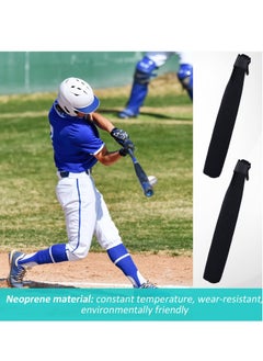Excefore Baseball Bat Sleeve Bat Warmer Softball Bat Sleeve,Neoprene Bat Sleeves Protector Softball Bat Cover for Sport - Set of 2  - Image 4