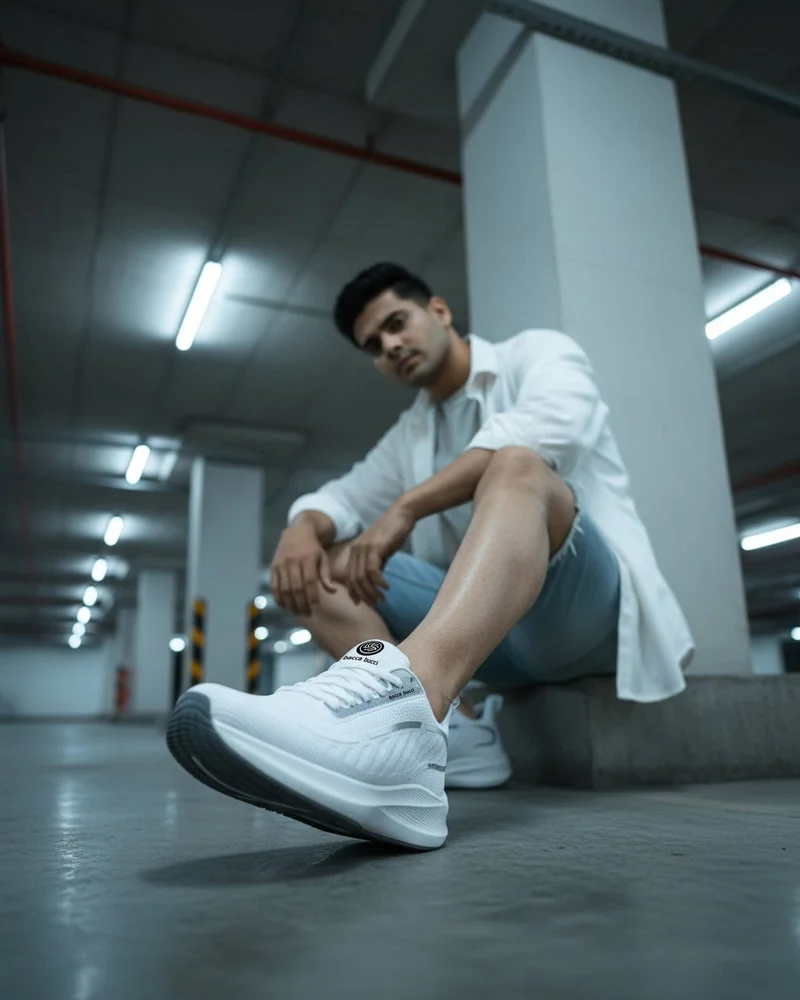 Bacca Bucci White Ironman Shoes for Running Walking and Training for Men | Best Price UAE