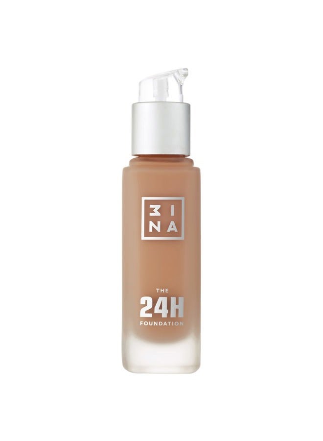 3INA The 24H Foundation 615-24H Long-Wearing Formula - Medium To High Buildable Coverage - Smooth Matte Finish - Expanded Shade Selection - Waterproof, Cruelty Free, Vegan Makeup - 1.01 Oz - Image 1