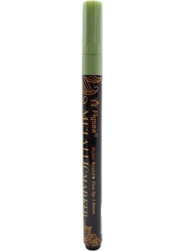 Profisher - Sealing Wax Contour Touch Up Paint Pen Metallic 12 Color Options Green Light - Image 1