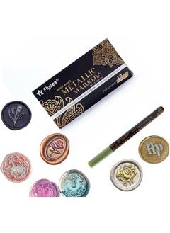 Sealing Wax Contour Touch Up Paint Pen Metallic 12 Color Options Green Light