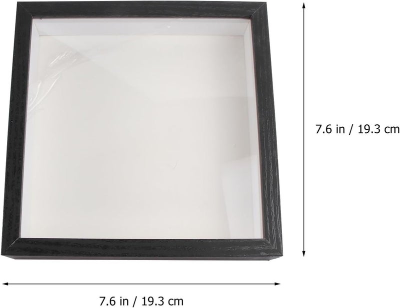 Detachable clean Veemoon Specimen Display Photo Frame Black 7-inch Square Glass Front DIY Hollow 3d Paper Quilling Craft for Dried Flowers and Butterfly Decoration Classic modern blend design Month-round consistent deliver Indoor outdoor use Multi-use well-engineered build Durability enhanced All-round applied quality Global production standard crafted Most item matching trendy design Chemical free Transit damage minimized design Modern warehouse management Modern practical shape Multi-source stock guarantee Repeated detach compatible build Long lasting universal build Major city pickup option Advanced minimal build Flexible usage build Advanced compact design Trendy versatile build Various size alternatives Fine polished finish Simple multi-feature practical build Global trendy simple build - Image 2