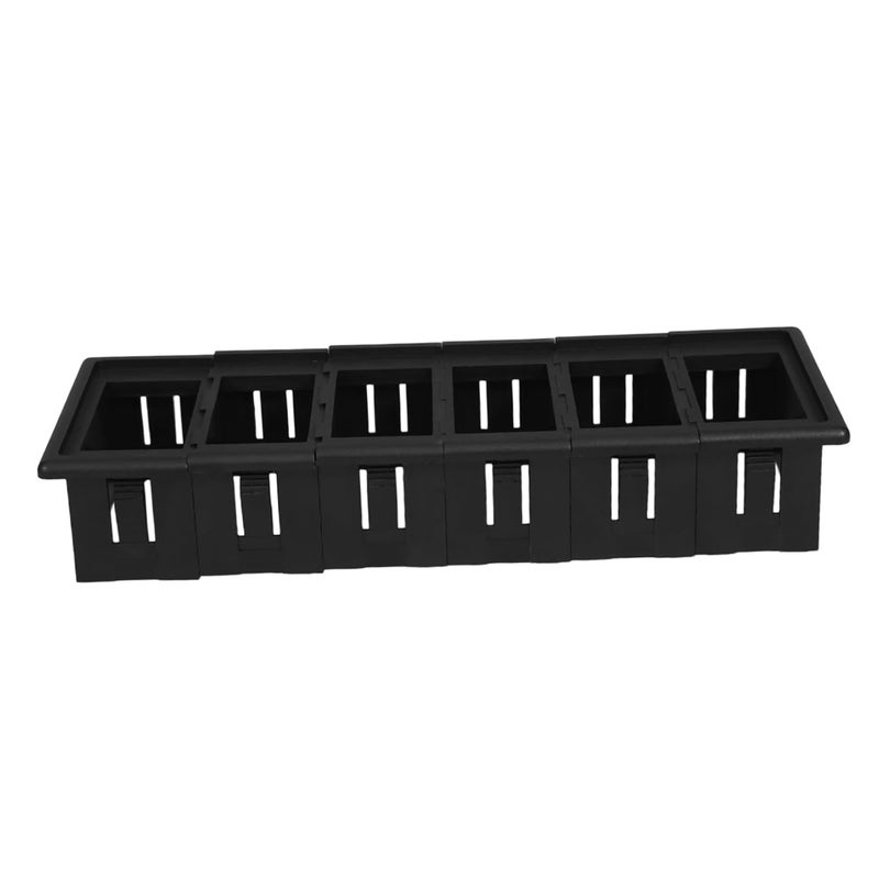 إطار مفتاح الروكر للمركبات من TOYANDONA، غلاف متين للمفاتيح الكهربائية للسيارات والمفاتيح التبديلية، تركيب سهل، يناسب اللوحات لتعديلات وترقيات السيارات - Image 1