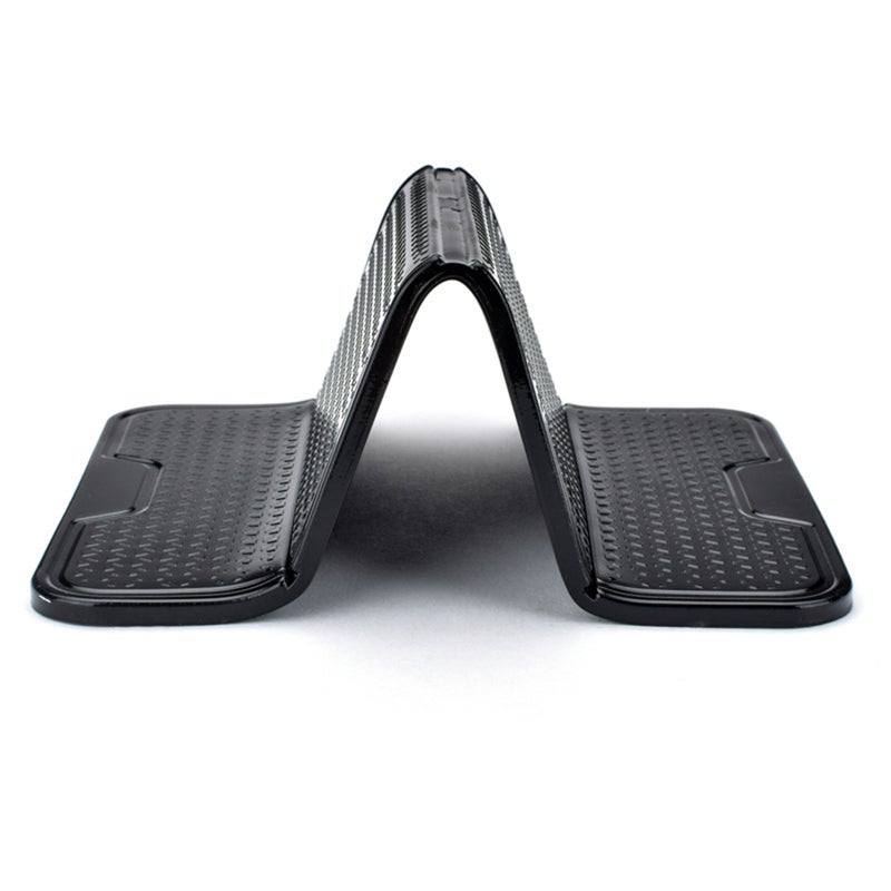 2pcs Foldable Mobile Phone Bracket Cushion Anti-skid Pad for Vehicle Car Auto (Black) - Image 5