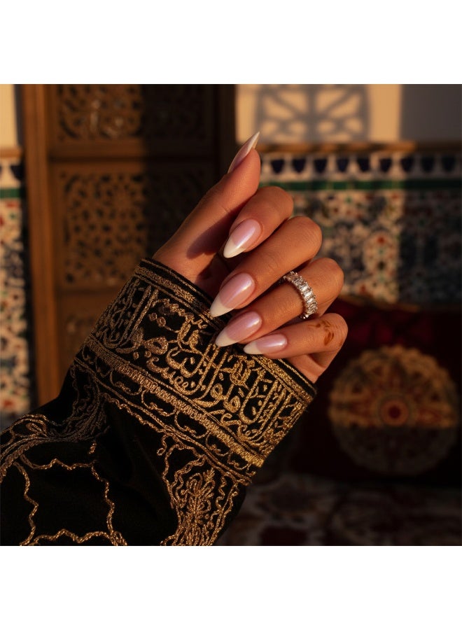 سنسيب قطعة قصيرة مربعة من الأظافر المضغوطة: أظافر صناعية من الأكريليك، أظافر صناعية لملاءمة سلسة - Image 5