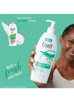 Curel Curel Fragrance Free Comforting Body Lotion, Unscented Dry Skin Moisturizer for Sensitive Skin, with Advanced Ceramide Complex, Repairs Moisture Barrier, 20 oz  - Image 2