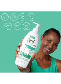 Curel Curel Fragrance Free Comforting Body Lotion, Unscented Dry Skin Moisturizer for Sensitive Skin, with Advanced Ceramide Complex, Repairs Moisture Barrier, 20 oz  - Image 4
