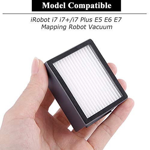 Hongfa Replacement R i7 i7+ i6+ Filters, 18 Packs Replacement parts for R i7 7150 i7+/i7 Plus E5 E6 i6+ E7 i3 i3+ i4+ (4552) j7+(7550) Vacuum, e& j Series Replenishment Filter - Image 2