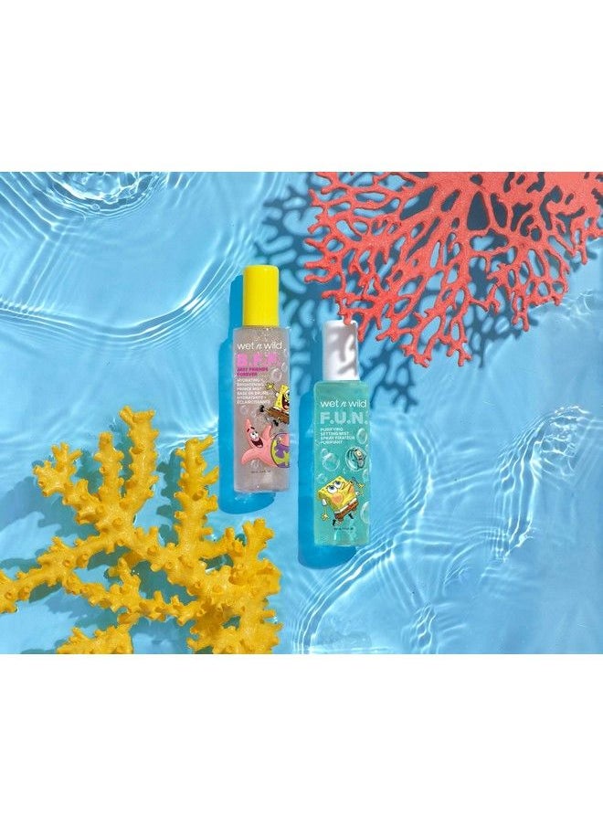 Wet N Wild - Purifying Setting Mist Spongebob Squarepants Makeup Face Cleanser Setting Spray Face Moisturizer (1114231) F.U.N. 3.4 Fl Oz - Image 1