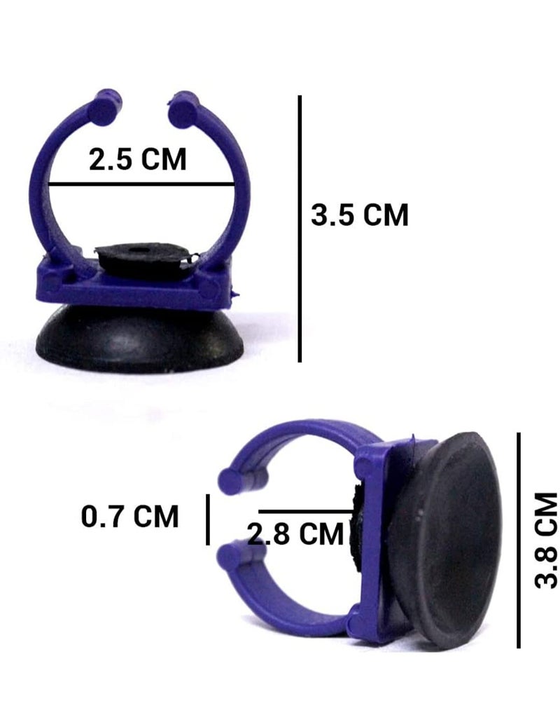Mistletoe Product Aquarium Heater/Tube LED Suction Cups Suckers Clips Holders/Clamps for Fish Tank (Pair of 1) - Image 2