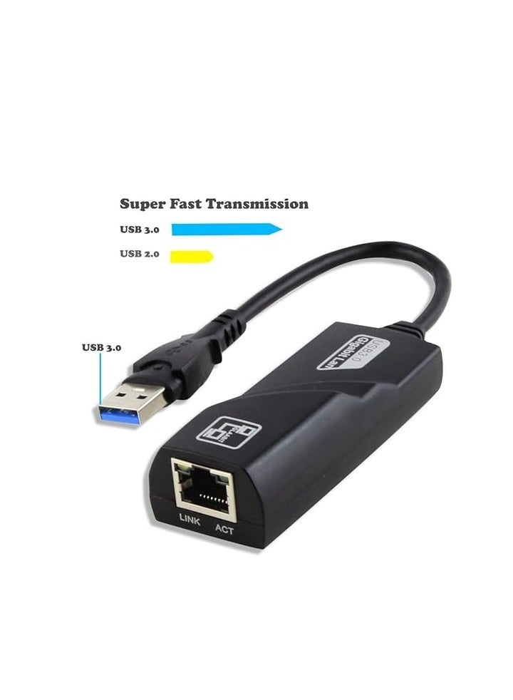 InstallerCCTV USB to Ethernet Adapter 3.0, adds Network connectivity to Computer with USB Port, 10/100/1000 Gigabit Ethernet Converter LAN Wired USB Network Adapter for MacBook, iMac Pro, Chromebook - Image 5