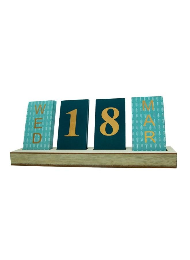 Generic Modern Wooden Decor Calendar, High Quality Material 