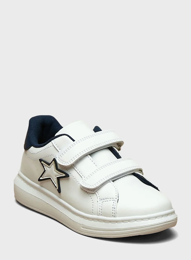 shoexpress Kids Low Top Velcro Sneakers
