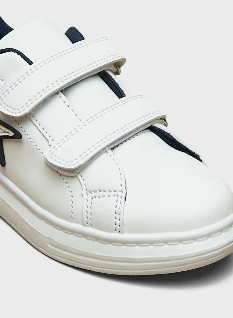 shoexpress Kids Low Top Velcro Sneakers
