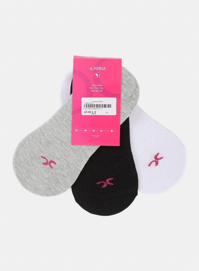 Carina Heart Shaped Sock - 3 Pairs - Image 2