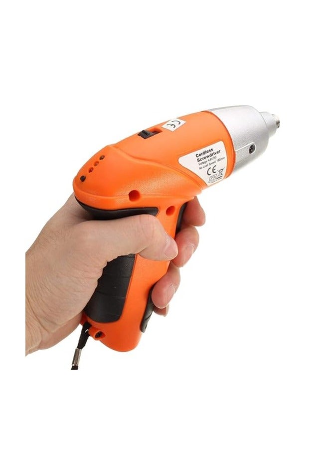 Rechargeable Electric Screwdriver | Cordless Screwdriver with Light | 3.6V 1300mAh Li-ion Dual LED Palm-Sized Screw Gun - Image 4