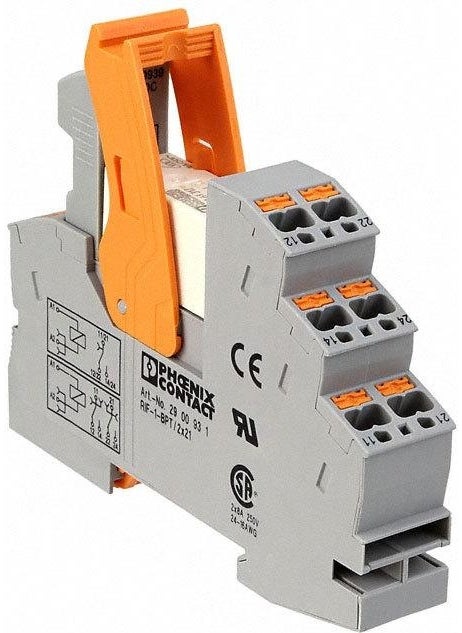 PHOENIX CONTACT - Relay Module - RIF-1-RPT-LDP-24DC/1X21 - Image 1