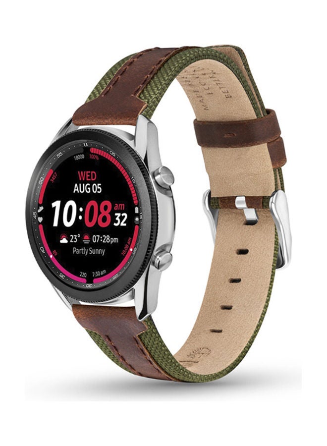 Timberland Unisex Bainbridge Unisex Universal Leather Watch Strap-22 Mm - TDOUL0000404 - Image 3