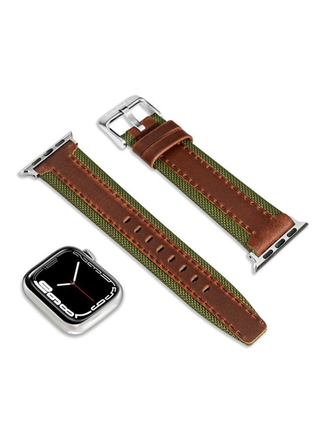 Timberland Unisex Bainbridge Unisex Universal Leather Watch Strap-22 Mm - TDOUL0000404 - Image 2