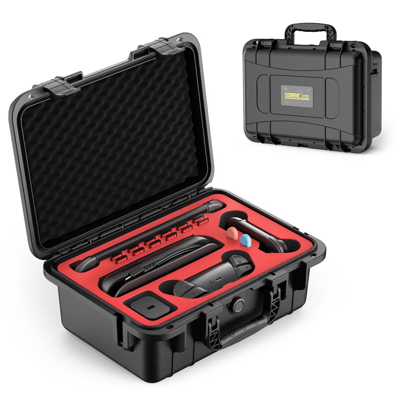 STARTRC GAMES Hard Carrying Case for Nintendo Switch 2, Professional Deluxe IP67 Waterproof, Soft Lining Hard Travel Case for Nintendo Switch 2 Console Pro Controller & Accessories (Black) - Image 1