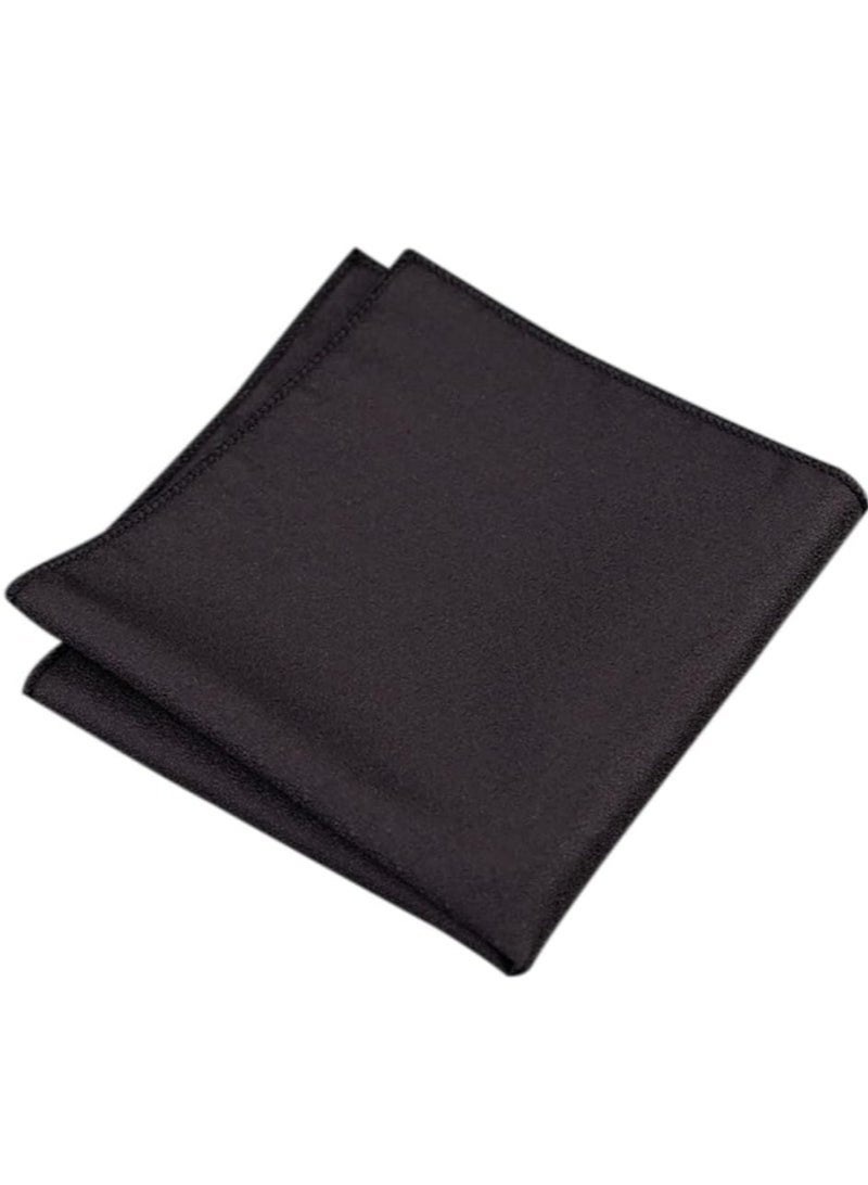 مجموعة من 4 مناديل جيب للرجال، ألوان متنوعة، 23 سم × 23 سم، مناديل لحفلات الزفاف والحفلات - Image 5