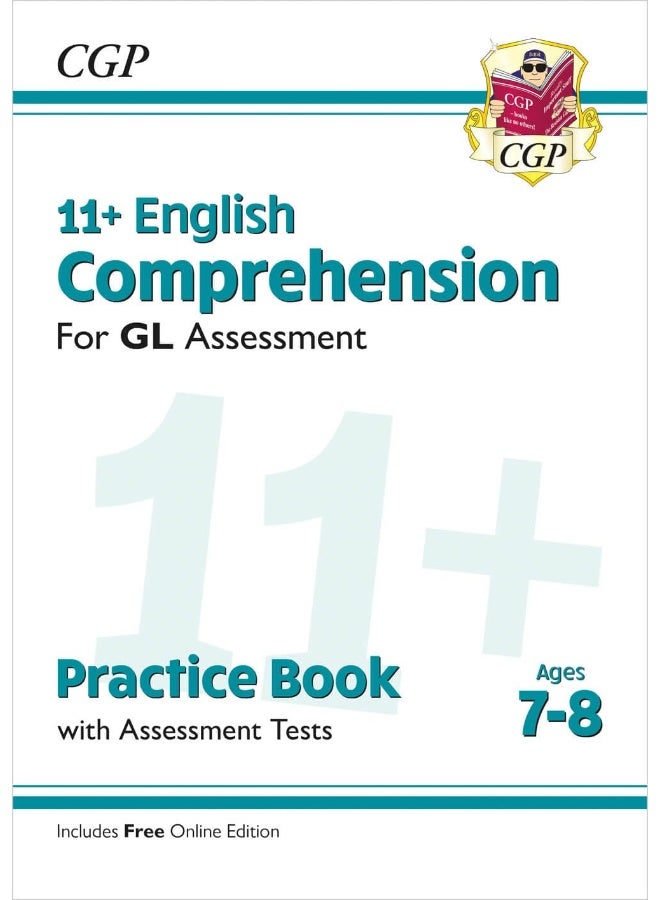 11+ GL English Comprehension Practice Book & Assessment Tests - Ages 7-8 (with Online Edition) - Image 1